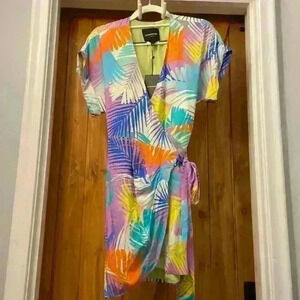 Le Superbe Desert Palms Mini Dress Size 6 NWT